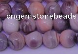 CAG7303 15.5 inches 10mm round red botswana agate gemstone beads