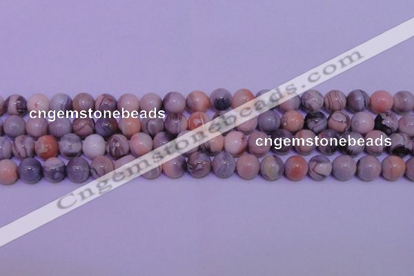 CAG7303 15.5 inches 10mm round red botswana agate gemstone beads