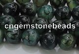 CAG7323 15.5 inches 10mm round dragon veins agate beads wholesale