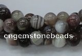 CAG736 15.5 inches 8mm round botswana agate beads wholesale