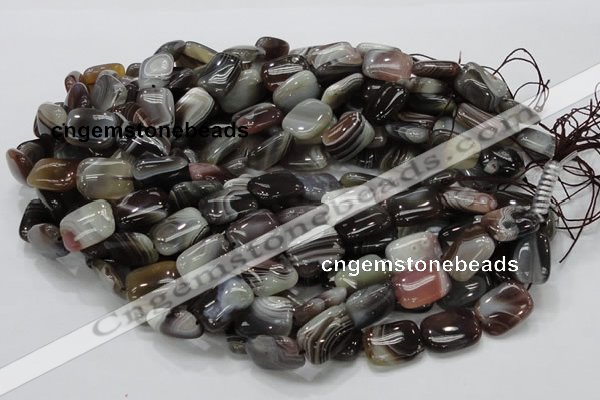 CAG738 15.5 inches 12*16mm rectangle botswana agate beads wholesale