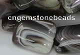 CAG741 15.5 inches 18*24mm rectangle botswana agate beads wholesale