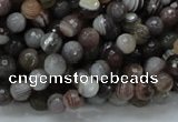 CAG743 15.5 inches 6mm faceted round botswana agate beads wholesale