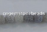 CAG7479 15.5 inches 6mm round frosted agate beads wholesale