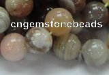 CAG766 15.5 inches 14mm round yellow agate gemstone beads wholesale