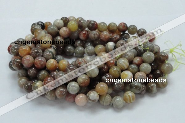 CAG766 15.5 inches 14mm round yellow agate gemstone beads wholesale