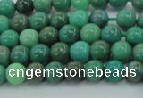 CAG7904 15.5 inches 6mm round grass agate beads wholesale