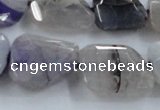 CAG8500 15.5 inches 15*20mm - 18*25mm freeform dragon veins agate beads