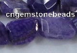 CAG8501 15.5 inches 15*20mm - 18*25mm freeform dragon veins agate beads