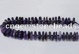 CAG8560 6*22mm - 10*26mm tyre dragon veins agate beads wholesale