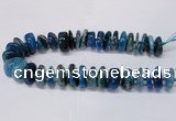 CAG8563 6*22mm - 10*26mm tyre dragon veins agate beads wholesale