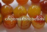 CAG863 15.5 inches 16mm round agate gemstone beads