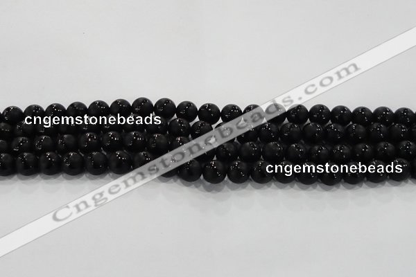 CAG8680 15.5 inches 6mm round matte tibetan agate gemstone beads