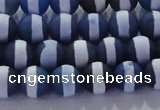 CAG8715 15.5 inches 6mm round matte tibetan agate gemstone beads