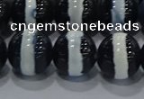 CAG9136 15.5 inches 14mm round tibetan agate beads wholesale