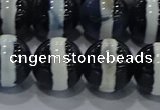 CAG9137 15.5 inches 16mm round tibetan agate beads wholesale