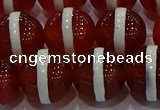 CAG9145 15.5 inches 16mm round tibetan agate beads wholesale