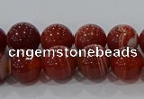 CAG9177 15.5 inches 6mm round line agate beads wholesale