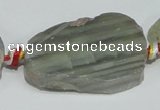 CAG930 16 inches rough agate gemstone nugget beads wholesale