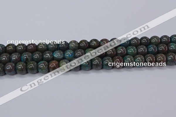 CAG9509 15.5 inches 11*14mm drun blue crazy lace agate beads