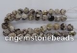 CAG9611 15.5 inches 14*16mm - 15*18mm faceted nuggets ocean agate beads