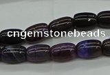 CAG9622 15.5 inches 8*12mm drum dragon veins agate beads wholesale