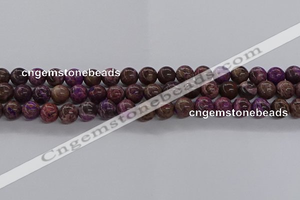 CAG9640 15.5 inches 6mm round ocean agate gemstone beads wholesale