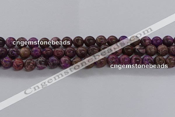 CAG9642 15.5 inches 10mm round ocean agate gemstone beads wholesale
