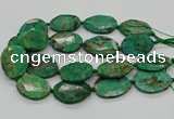 CAG9693 15.5 inches 25*35mm - 30*40mm freeform ocean agate beads