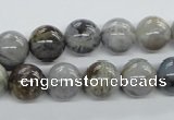 CAG973 15.5 inches 10mm round bamboo leaf agate gemstone beads