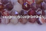 CAG9791 15.5 inches 6mm faceted nuggets botswana agate beads