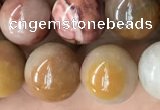 CAG9808 15.5 inches 12mm round wood agate beads wholesale