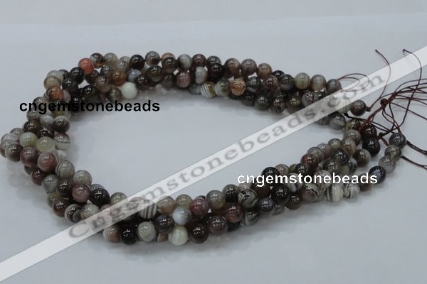 CAG982 15.5 inches 14mm round botswana agate beads wholesale