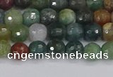 CAG9831 15.5 inches 6mm faceted round Indian agate beads