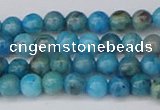 CAG9931 15.5 inches 4mm round blue crazy lace agate beads