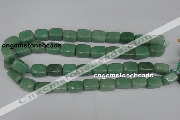 CAJ311 15.5 inches 13*18mm nugget green aventurine jade beads