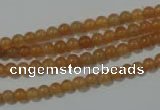 CAJ350 15.5 inches 4mm round red aventurine beads wholesale