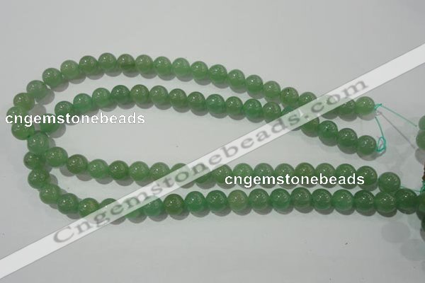 CAJ403 15.5 inches 10mm round green aventurine beads wholesale