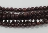 CAJ450 15.5 inches 4mm round purple aventurine beads wholesale