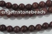 CAJ452 15.5 inches 7mm round purple aventurine beads wholesale