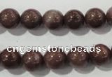 CAJ454 15.5 inches 10mm round purple aventurine beads wholesale