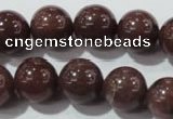 CAJ455 15.5 inches 12mm round purple aventurine beads wholesale