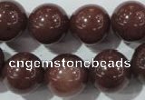 CAJ456 15.5 inches 14mm round purple aventurine beads wholesale