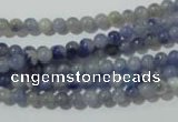 CAJ500 15.5 inches 4mm round blue aventurine beads wholesale