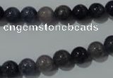 CAJ502 15.5 inches 8mm round blue aventurine beads wholesale