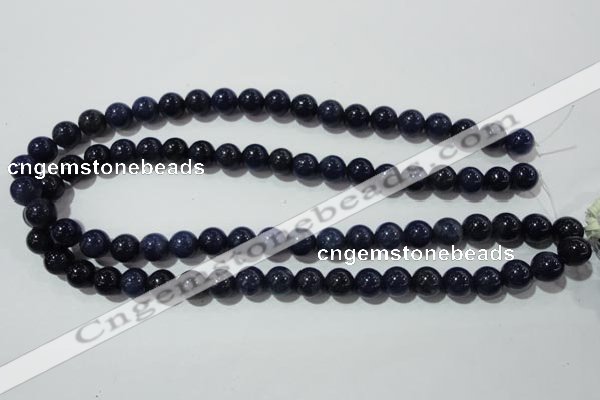 CAJ503 15.5 inches 10mm round blue aventurine beads wholesale