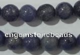 CAJ504 15.5 inches 12mm round blue aventurine beads wholesale