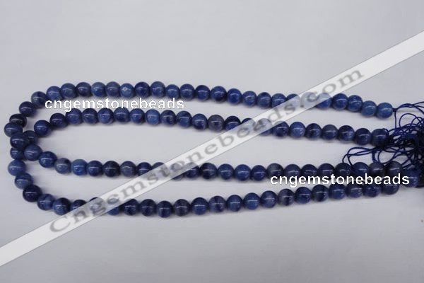 CAJ552 15.5 inches 8mm round blue aventurine beads wholesale