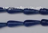 CAJ573 15.5 inches 7*18mm teardrop blue aventurine beads wholesale