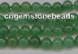 CAJ601 15.5 inches 6mm round A grade green aventurine beads